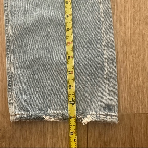 NWT AGOLDE Riley Hi Rise Straight Crop - Picture 14 of 14